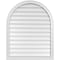Ekena Millwork Round Top Surface Mount PVC Gable Vent w/ 2"W x 2"P Brickmould Sill Frame, 32"W x 40"H GVPRT32X4003SN - alternate 1